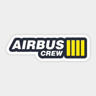 Airbus Crew Sticker